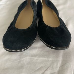 Botkier New York black suede flats 8.5